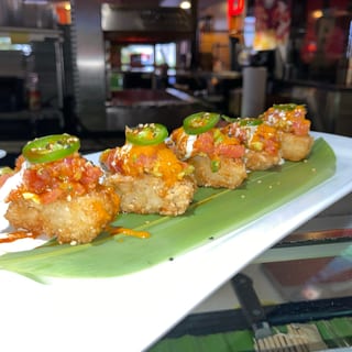 Spicy Tuna Rice Crispies