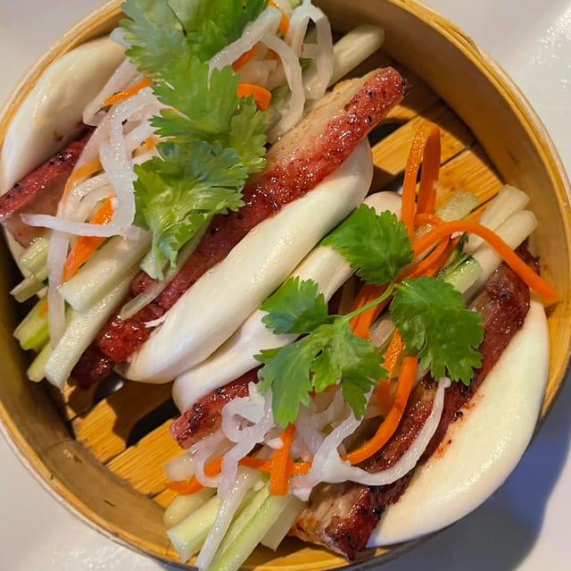 BBQ Pork Bao Bun.