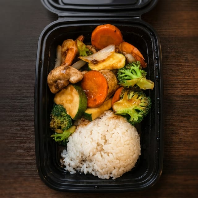 KIDS SHRIMP TERIYAKI.