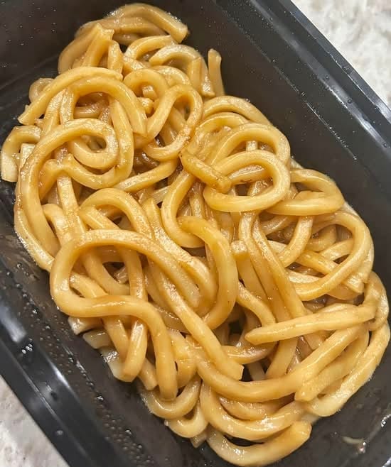 KIDS CHICKEN SLURPY NOODLES.